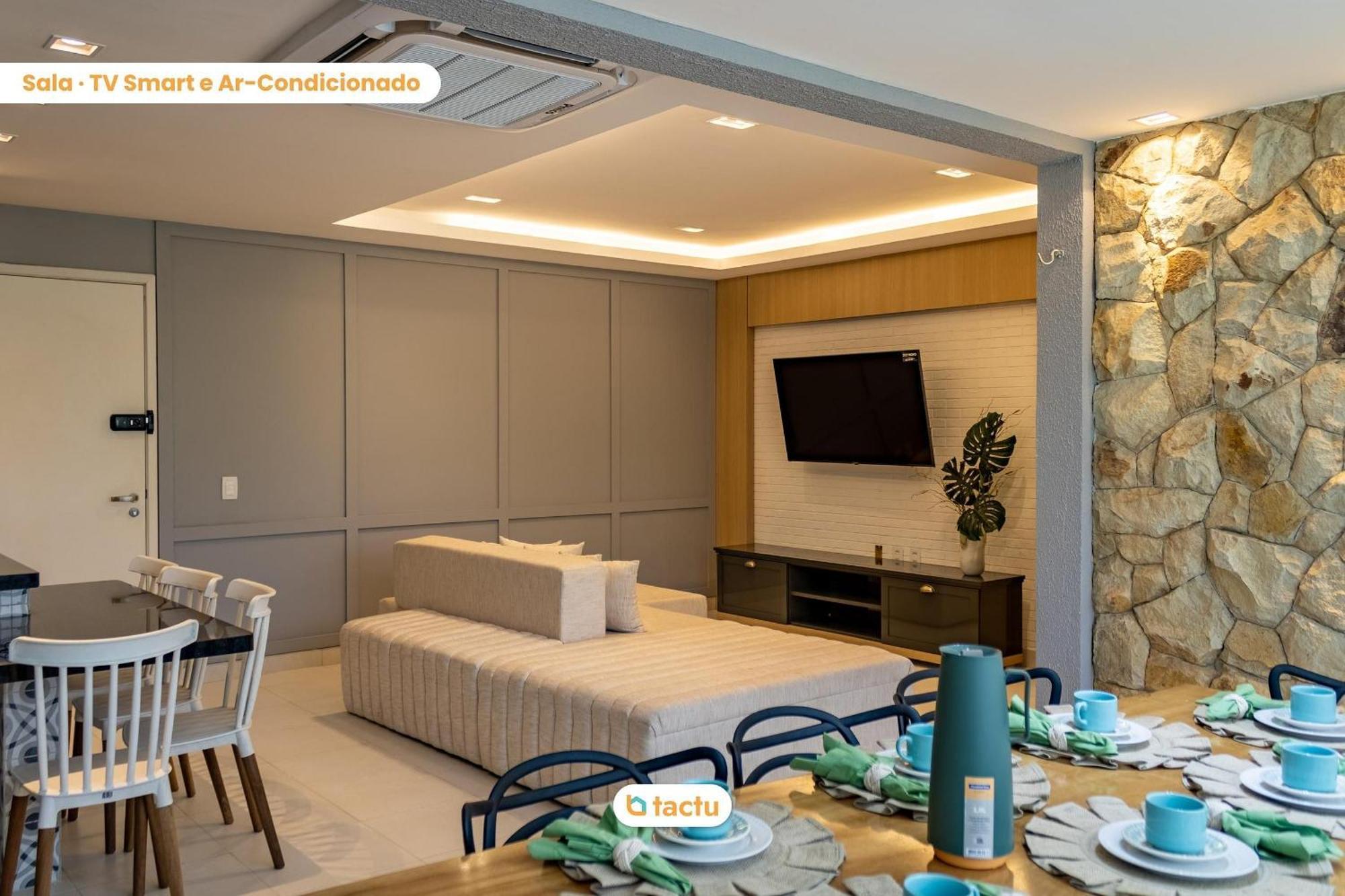 Terreo Enorme Luxuoso No Vg Sun Cumbuco Por Tactu Βίλα Εξωτερικό φωτογραφία